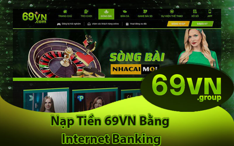Nạp Tiền 69VN Bằng Internet Banking